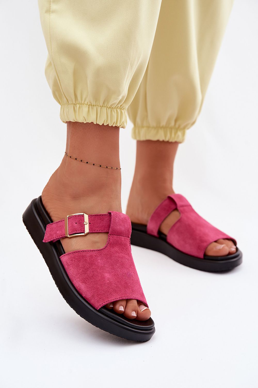  Papuci cu platformă model 226521 Step in style 