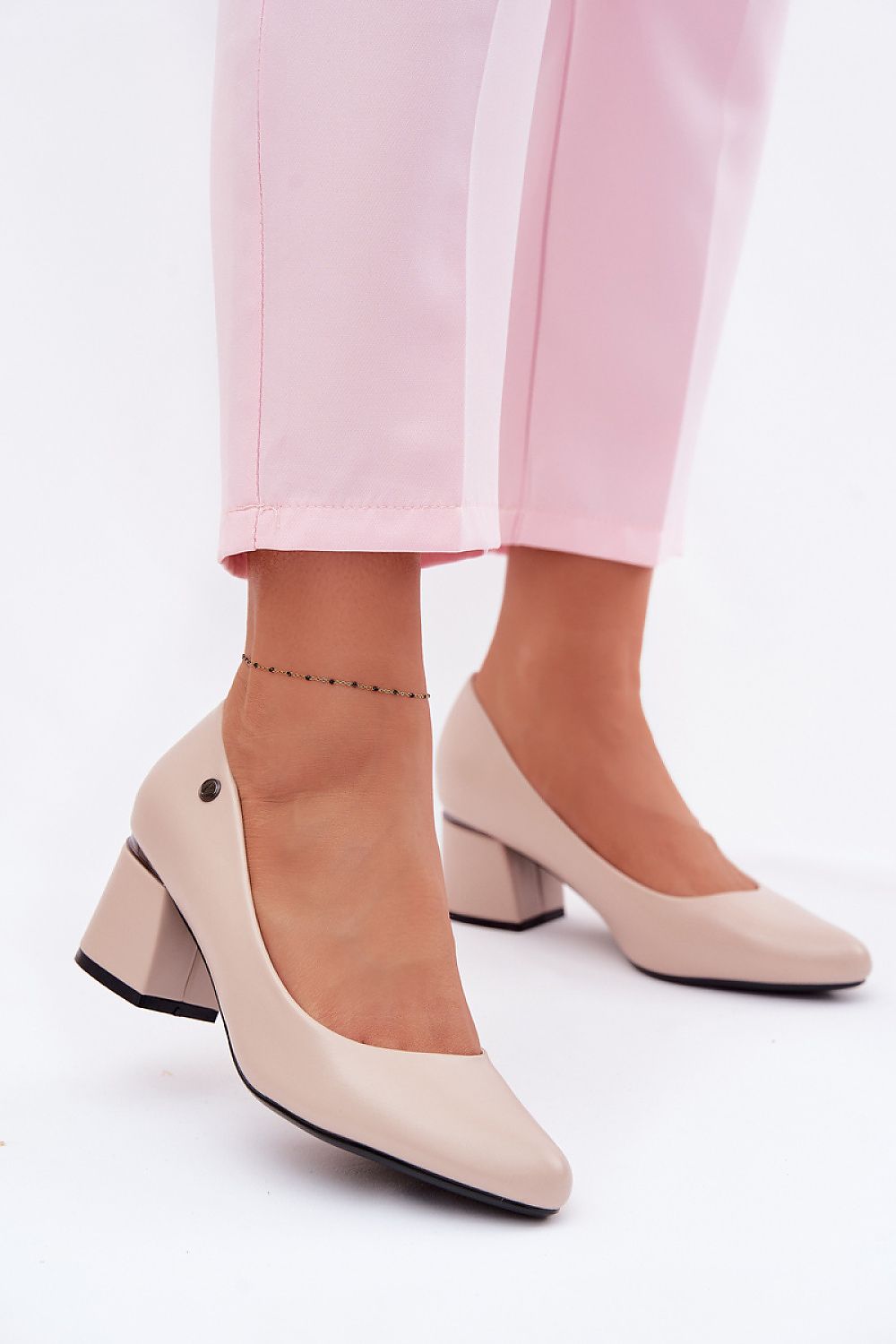  Pantofi dcu toc gros model 226543 Step in style 
