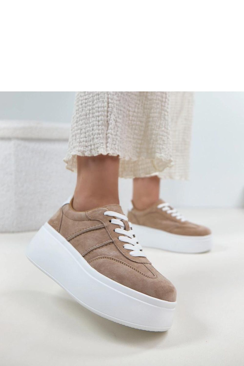  Pantofi sport pe platformă model 226587 Solea 