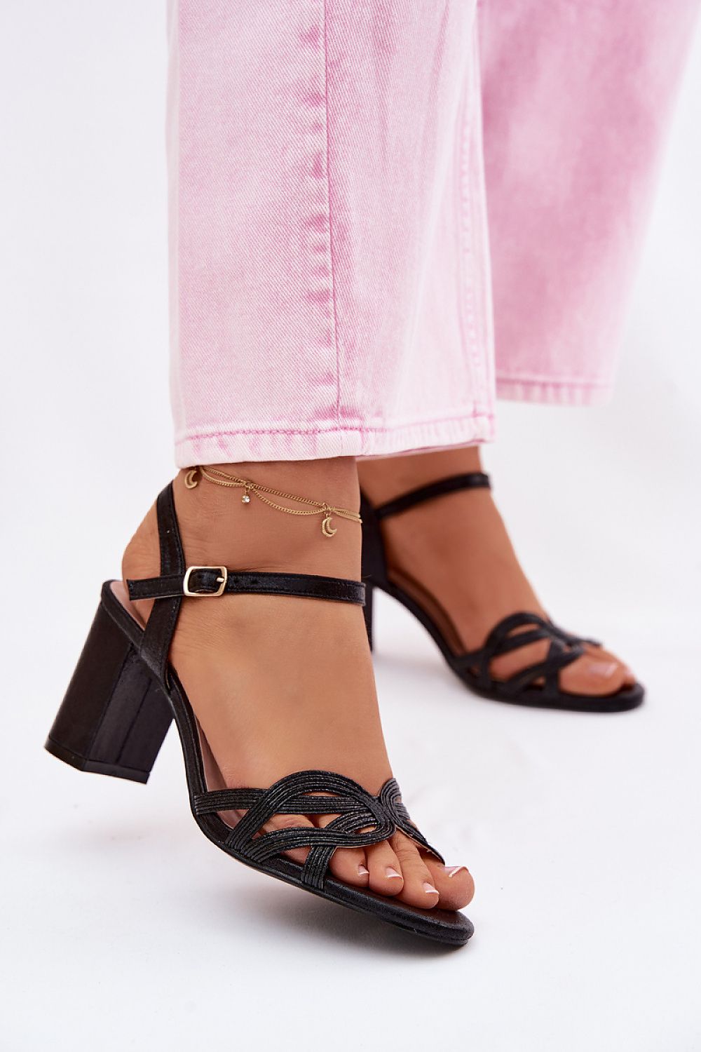  Sandale cu toc model 226912 Step in style 