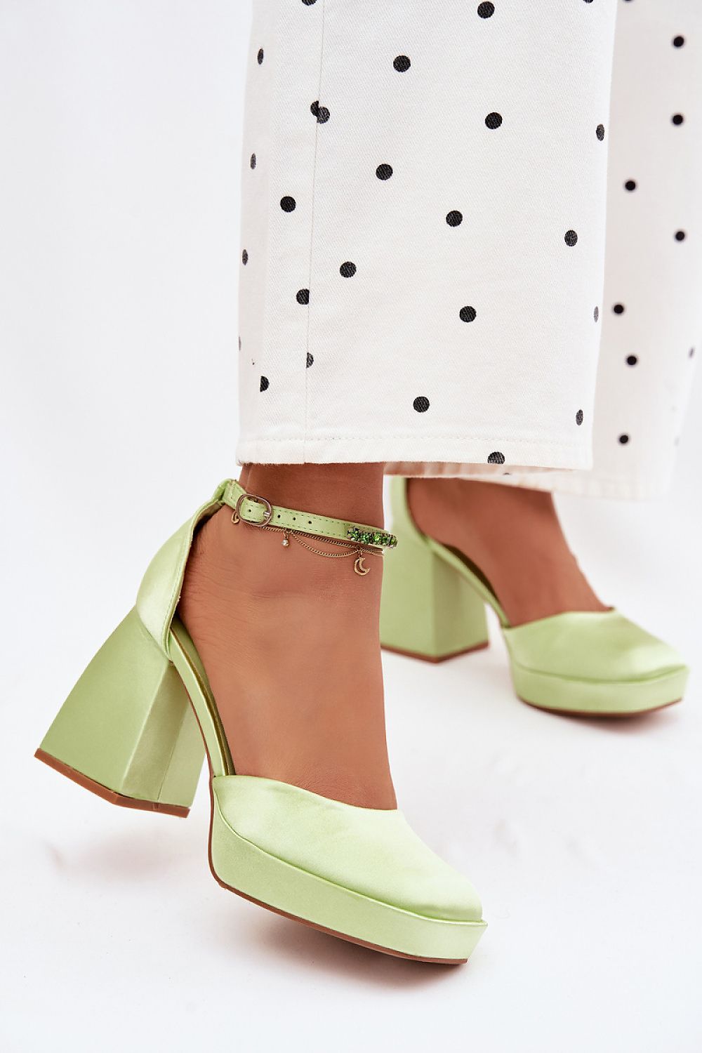  Sandale cu toc model 226914 Step in style 
