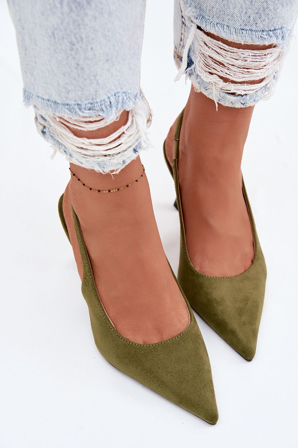  Sandale cu toc model 226918 Step in style 