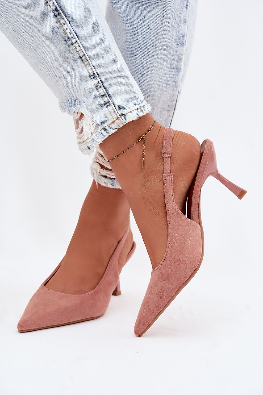  Sandale cu toc model 226919 Step in style 