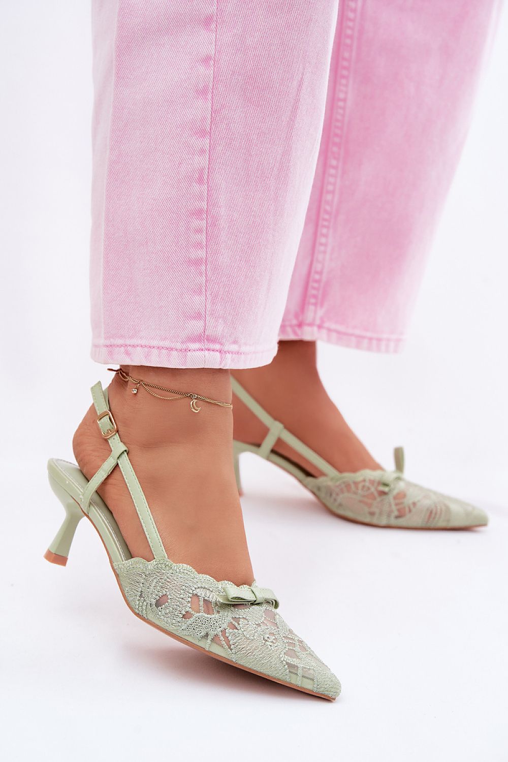  Sandale cu toc model 226923 Step in style 