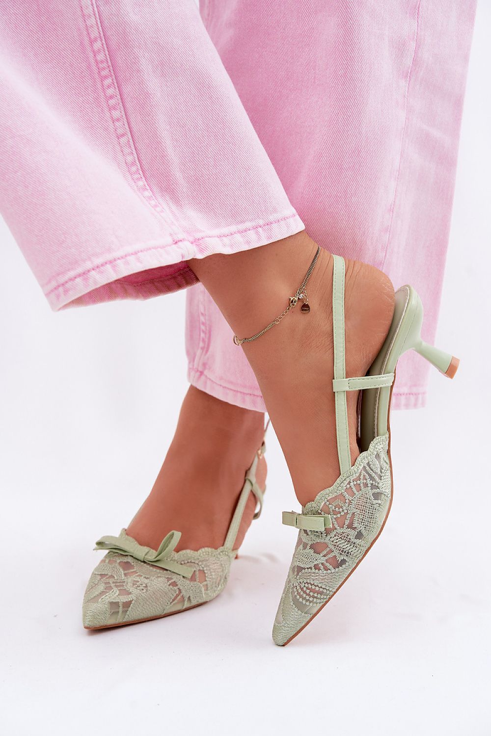  Sandale cu toc model 226923 Step in style 