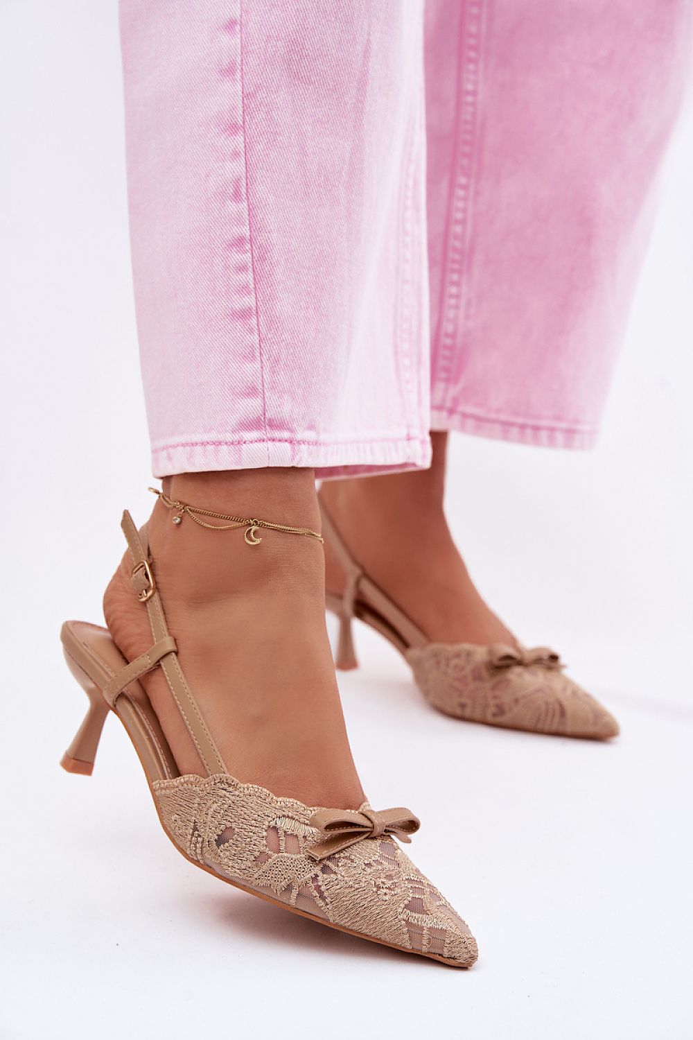  Sandale cu toc model 226924 Step in style 