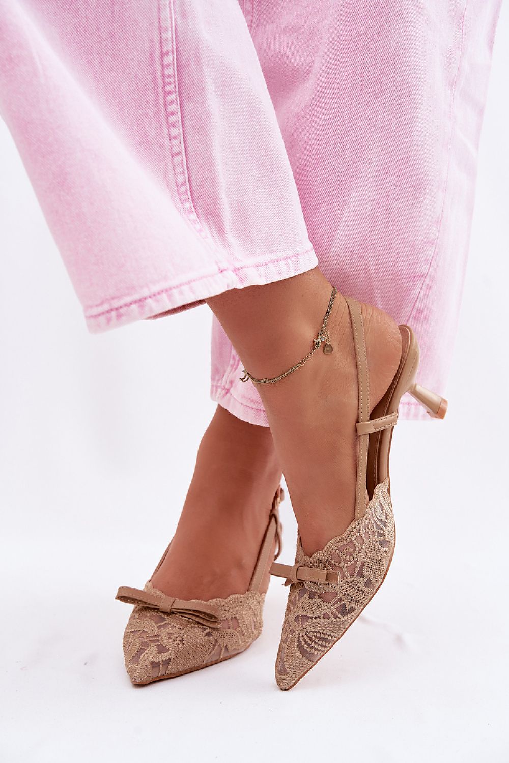  Sandale cu toc model 226924 Step in style 