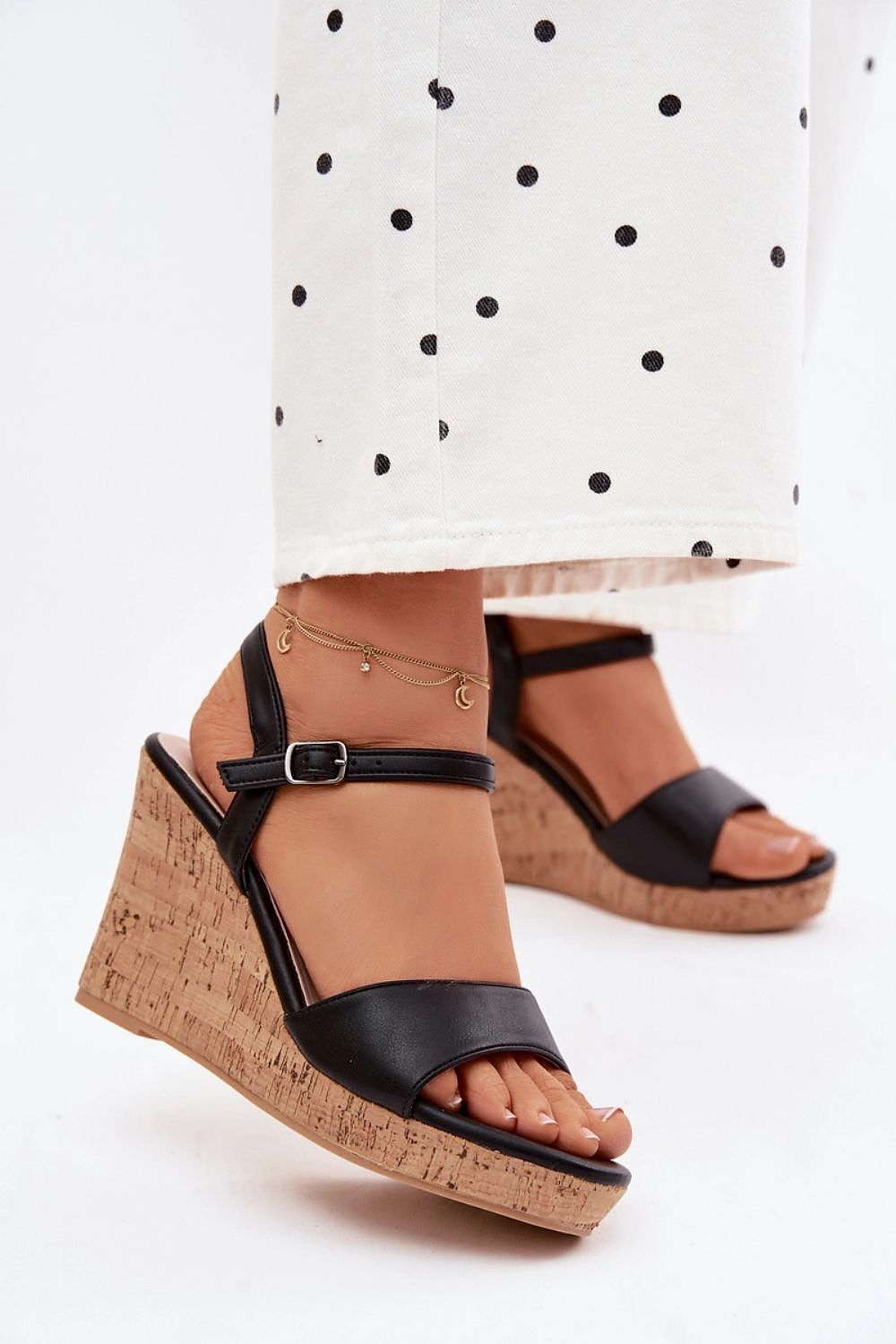  Sandale cu toc model 226913 Step in style 