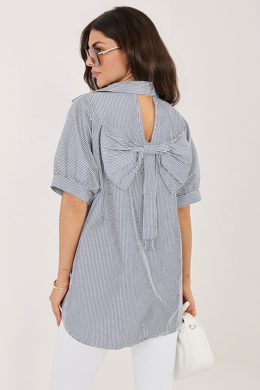  Cămaşă cu mânecă scurtă model 226993 Rue Paris 