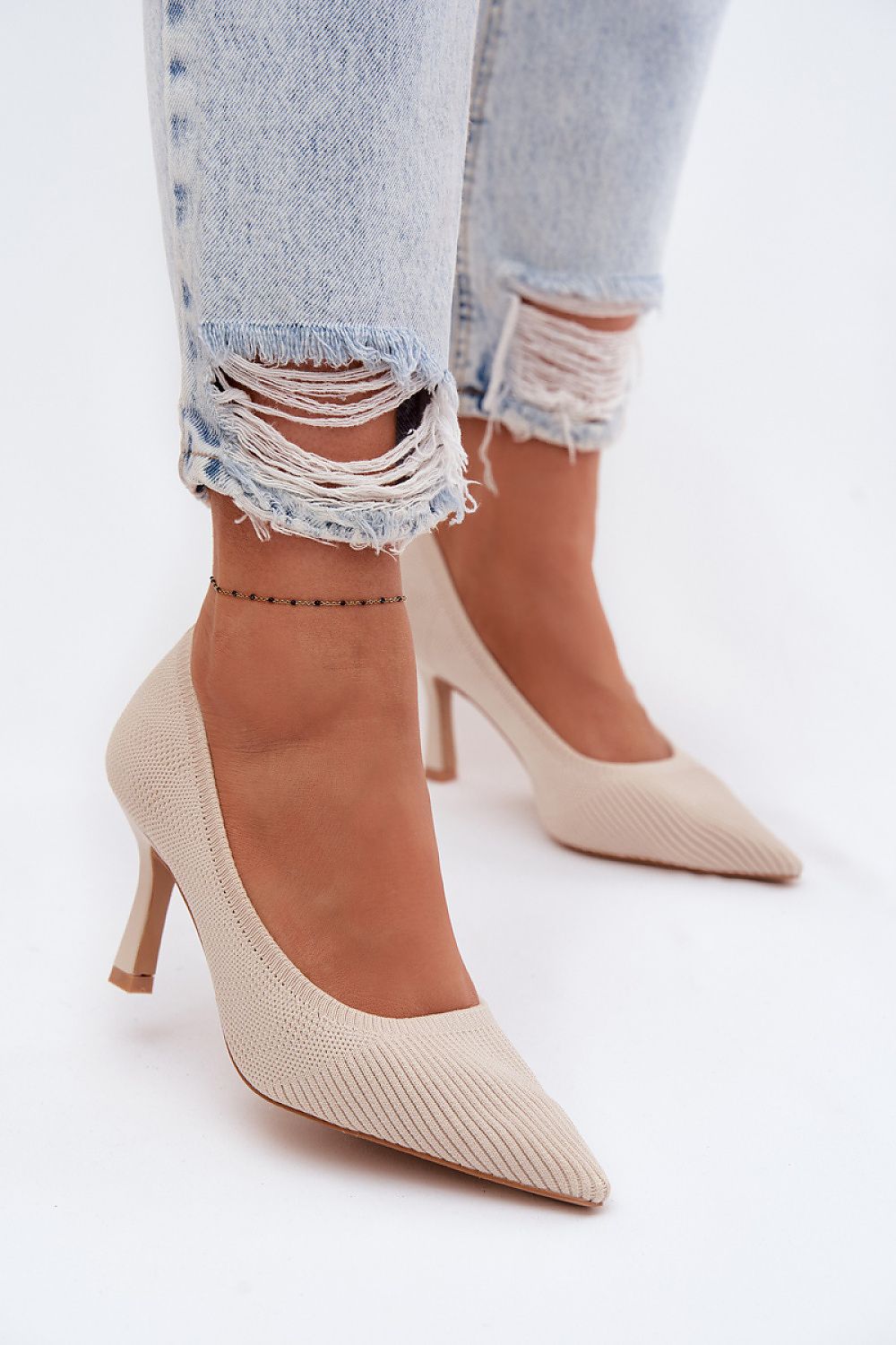  Pantofi cu toc subţire (stiletto) model 227170 Step in style 