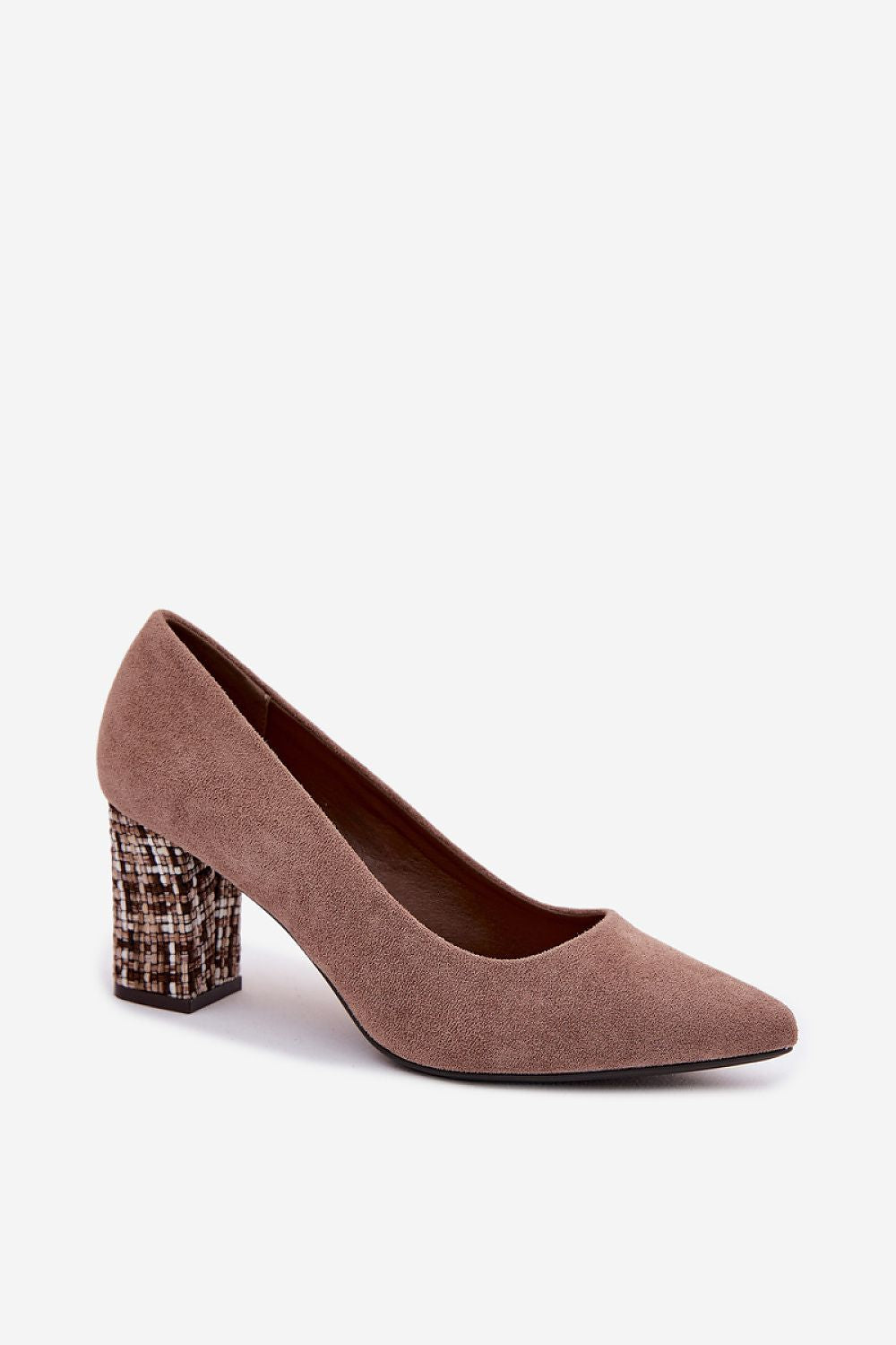  Pantofi dcu toc gros model 227175 Step in style 