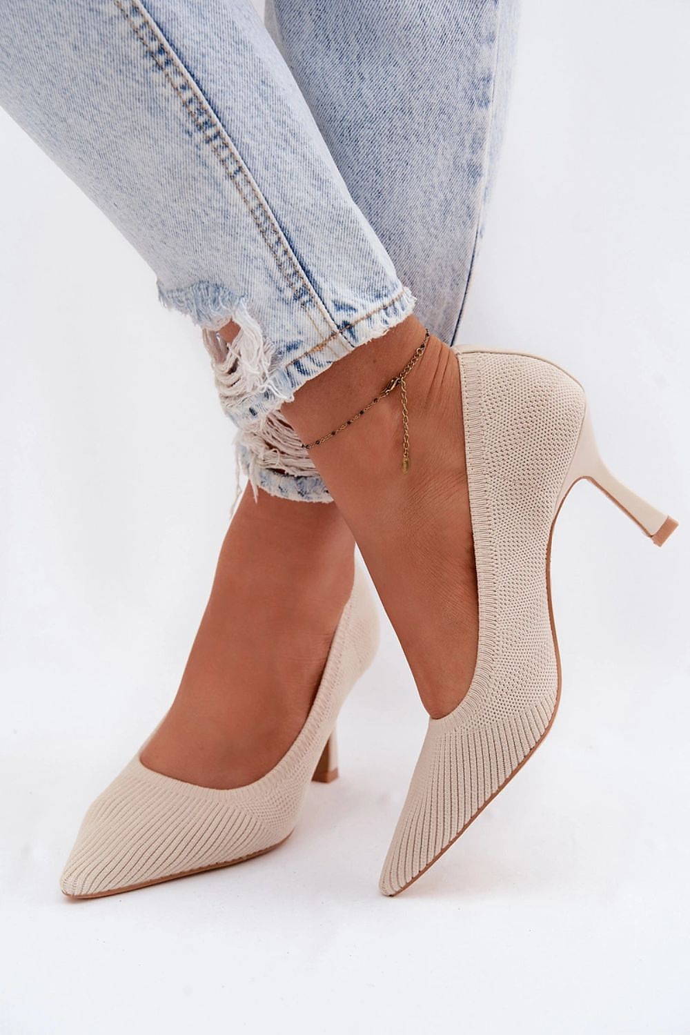  Pantofi cu toc subţire (stiletto) model 227170 Step in style 