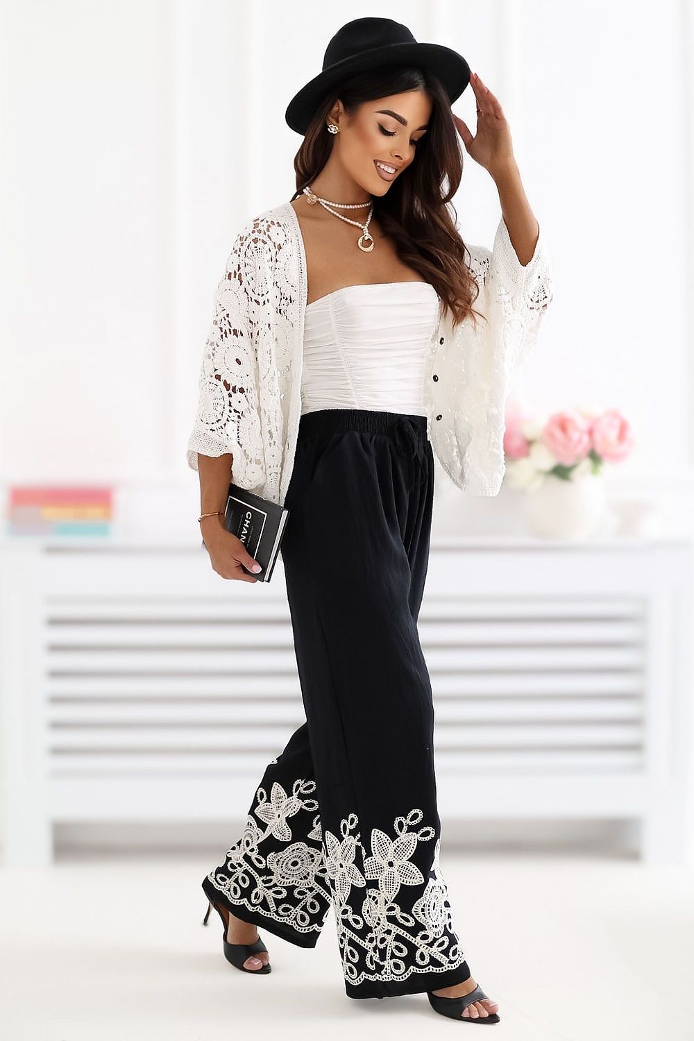  Pantaloni de damă model 227189 Factory Price 