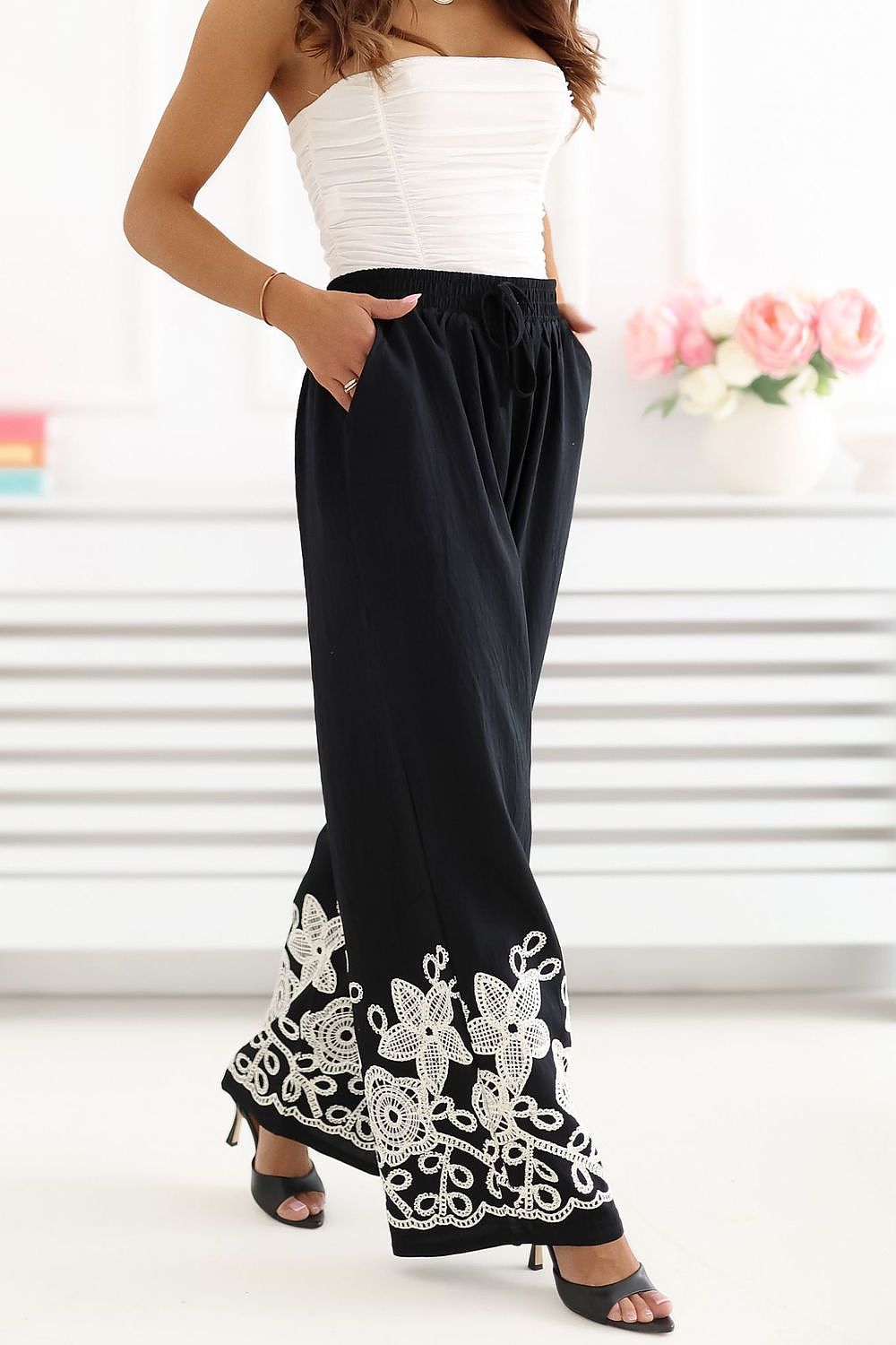  Pantaloni de damă model 227189 Factory Price 
