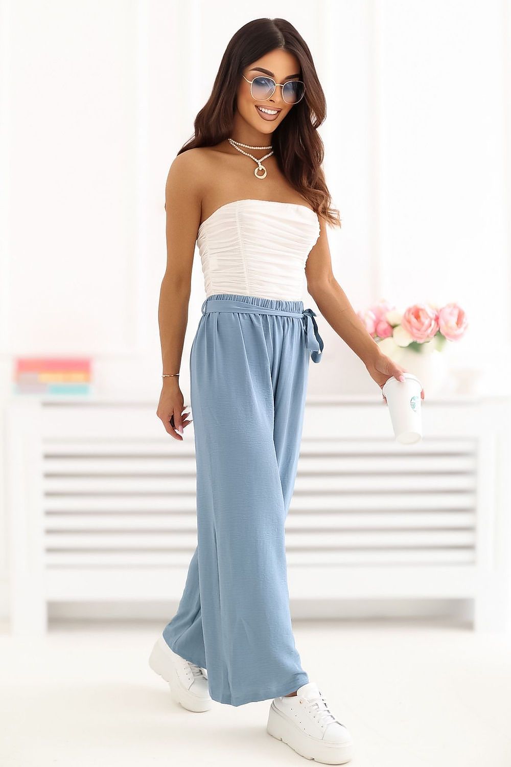  Pantaloni de damă model 227198 Factory Price 