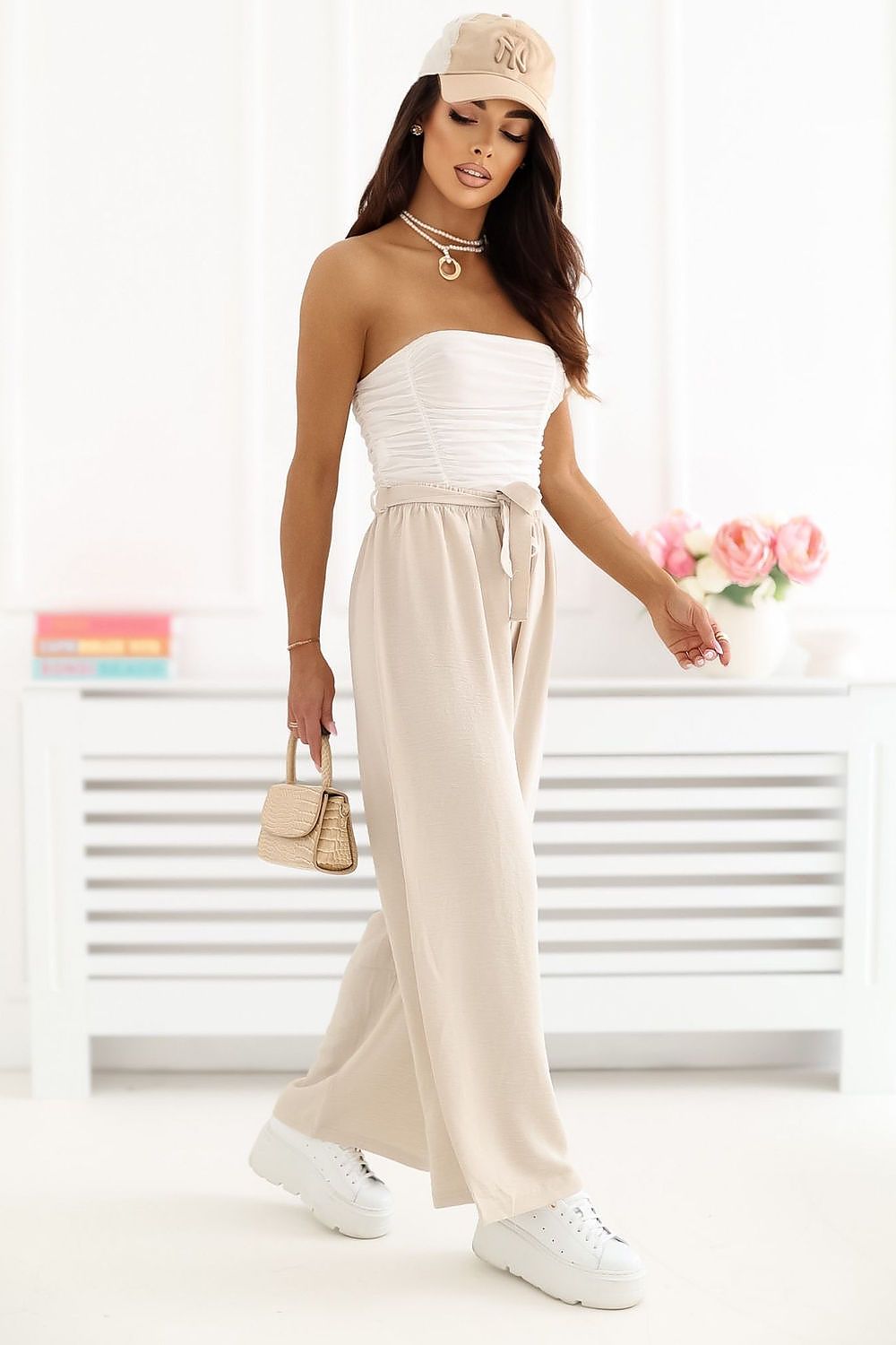  Pantaloni de damă model 227199 Factory Price 