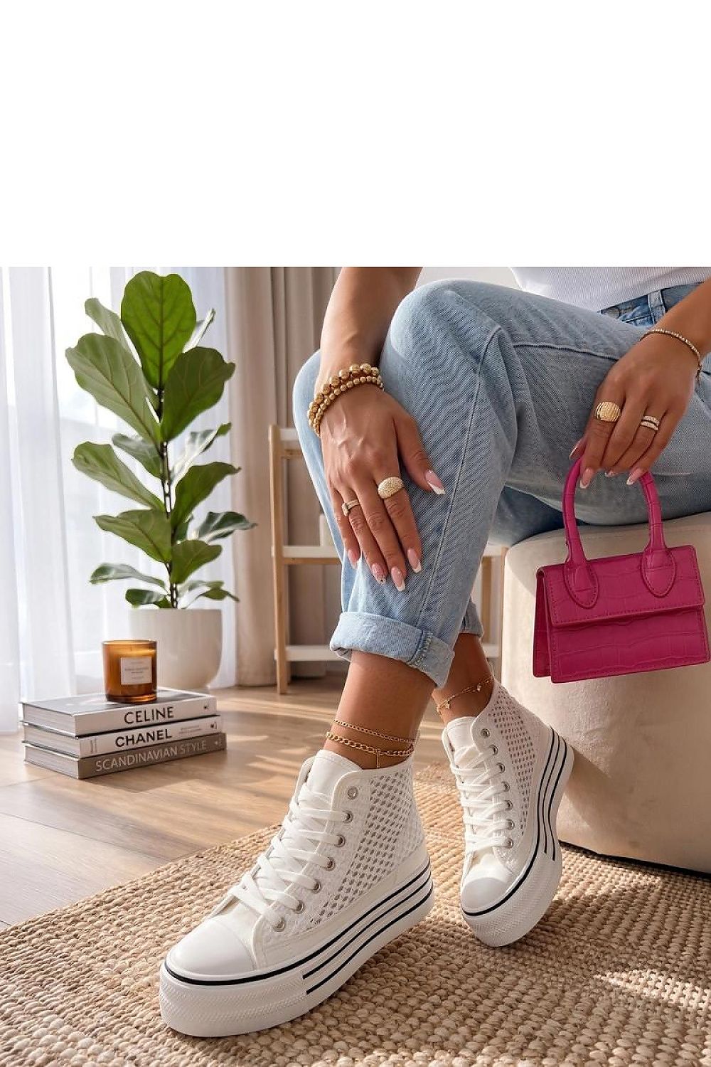  Adidași cu platformă model 227257 Solea 