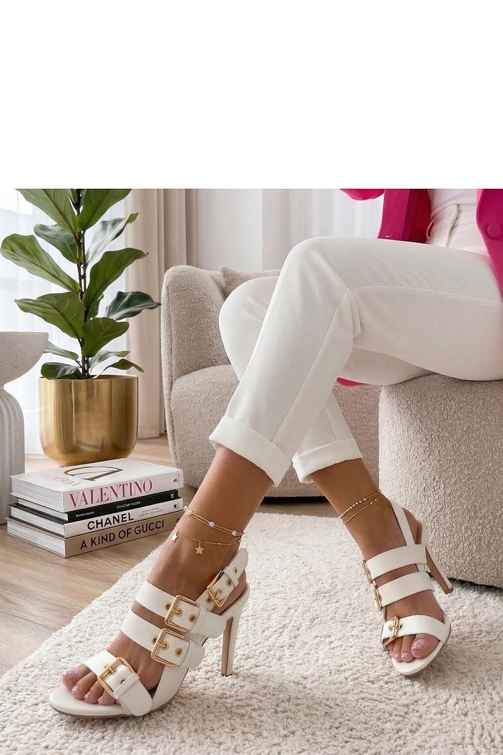  Sandale cu toc model 227279 Solea 
