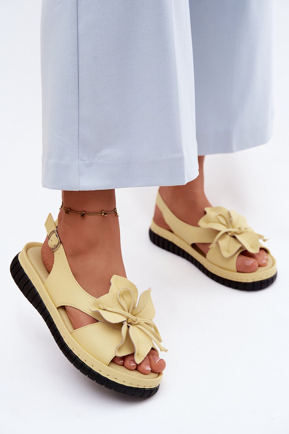 Sandale cu platformă model 227416 Step in style 