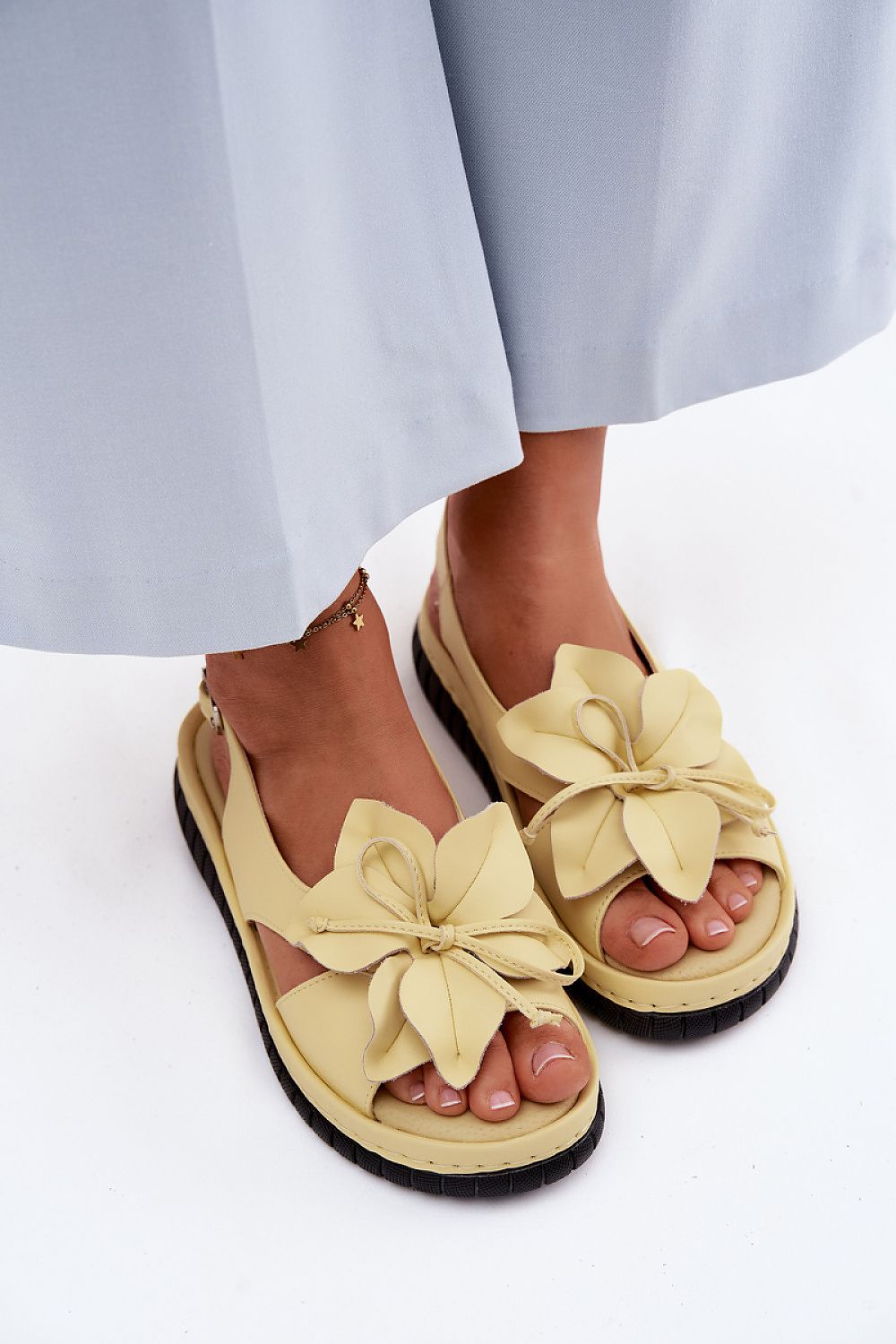  Sandale cu platformă model 227416 Step in style 