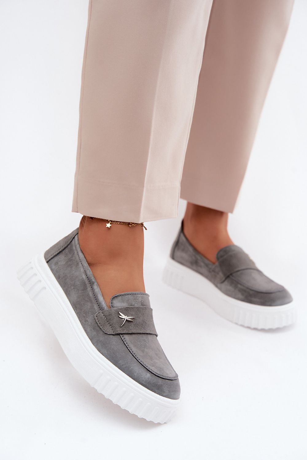  Pantofi sport cu platformă model 227427 Step in style 