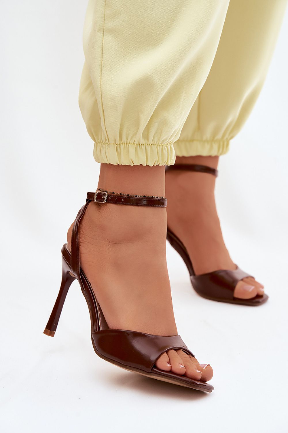  Sandale cu toc model 227434 Step in style 