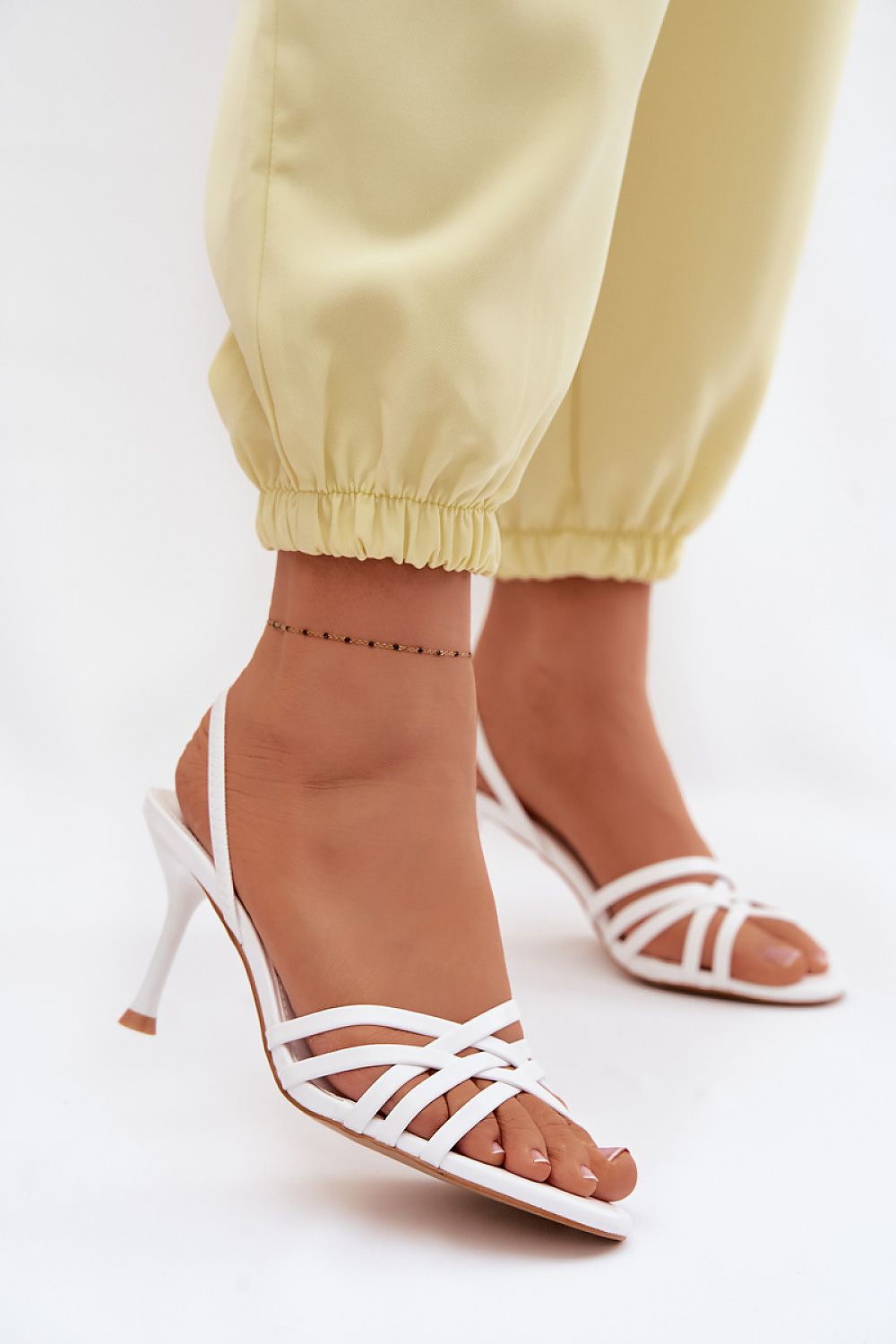  Sandale cu toc model 227439 Step in style 