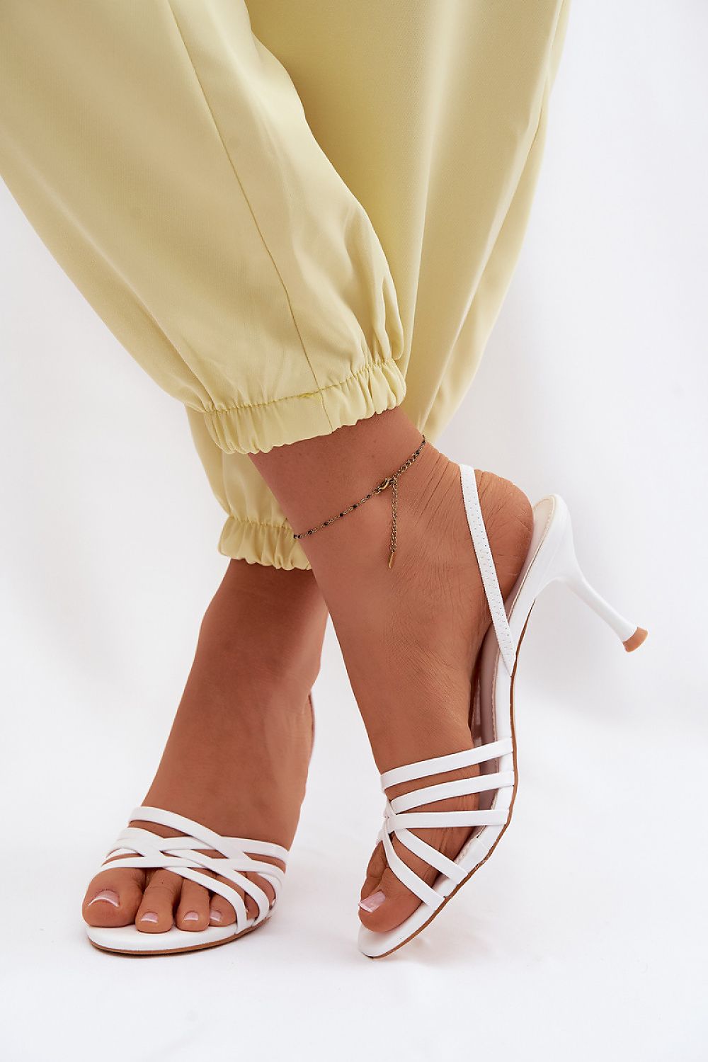  Sandale cu toc model 227439 Step in style 