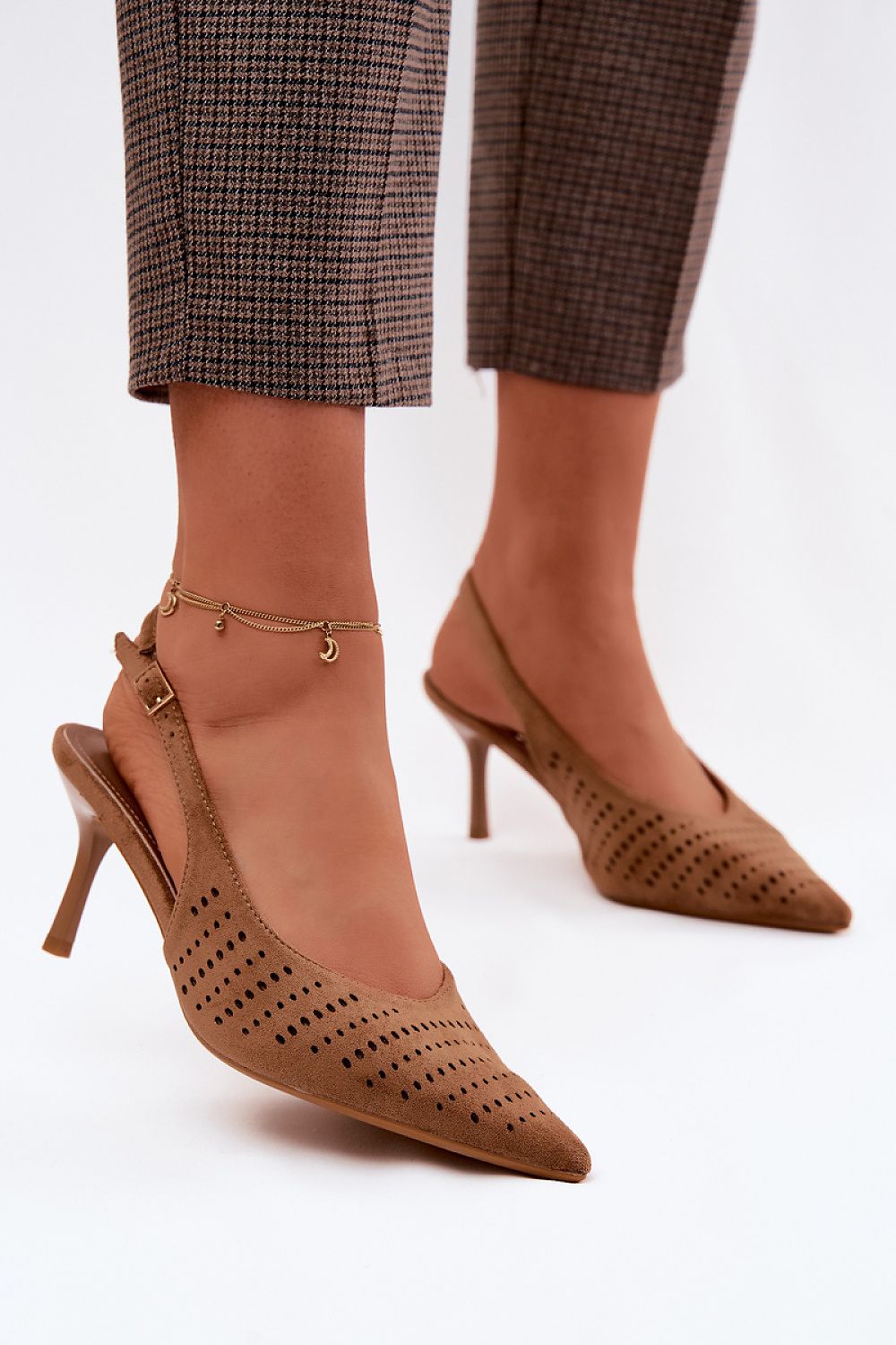  Sandale cu toc model 227440 Step in style 