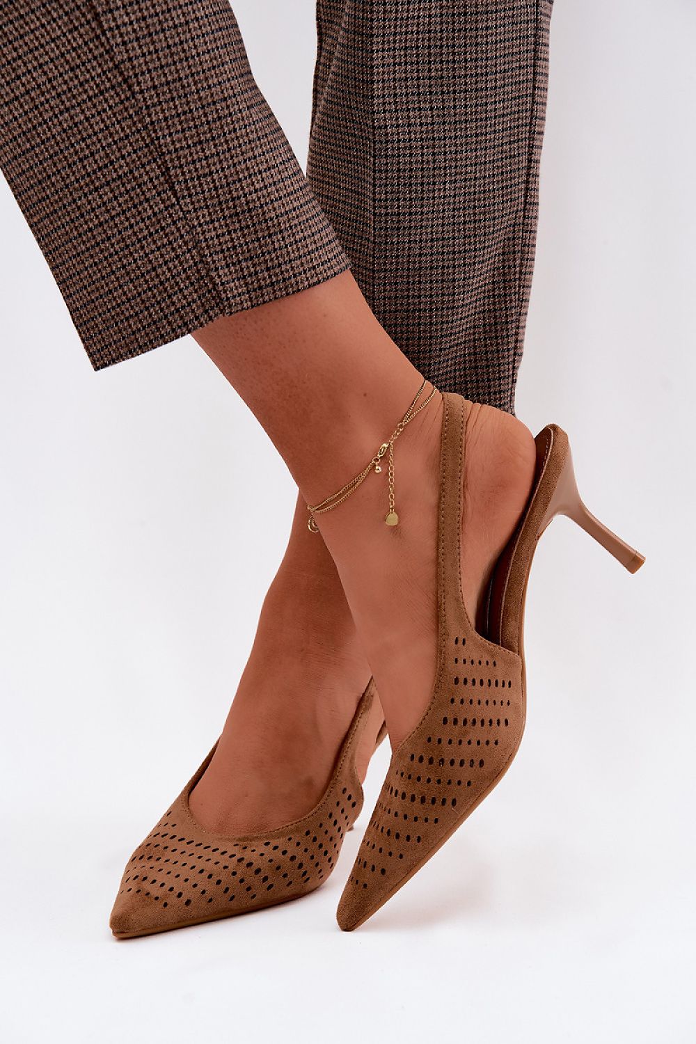 Sandale cu toc model 227440 Step in style 