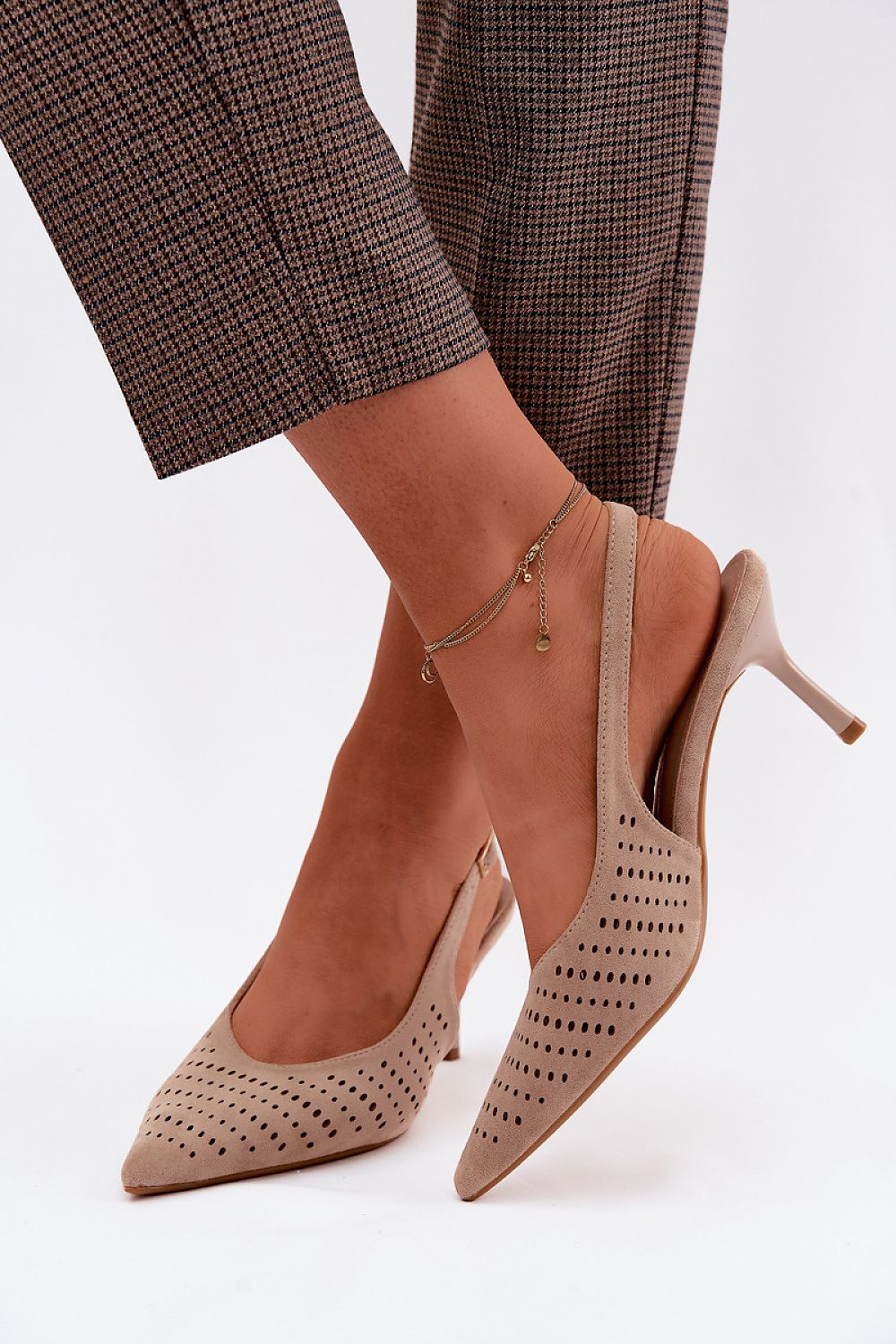  Sandale cu toc model 227441 Step in style 