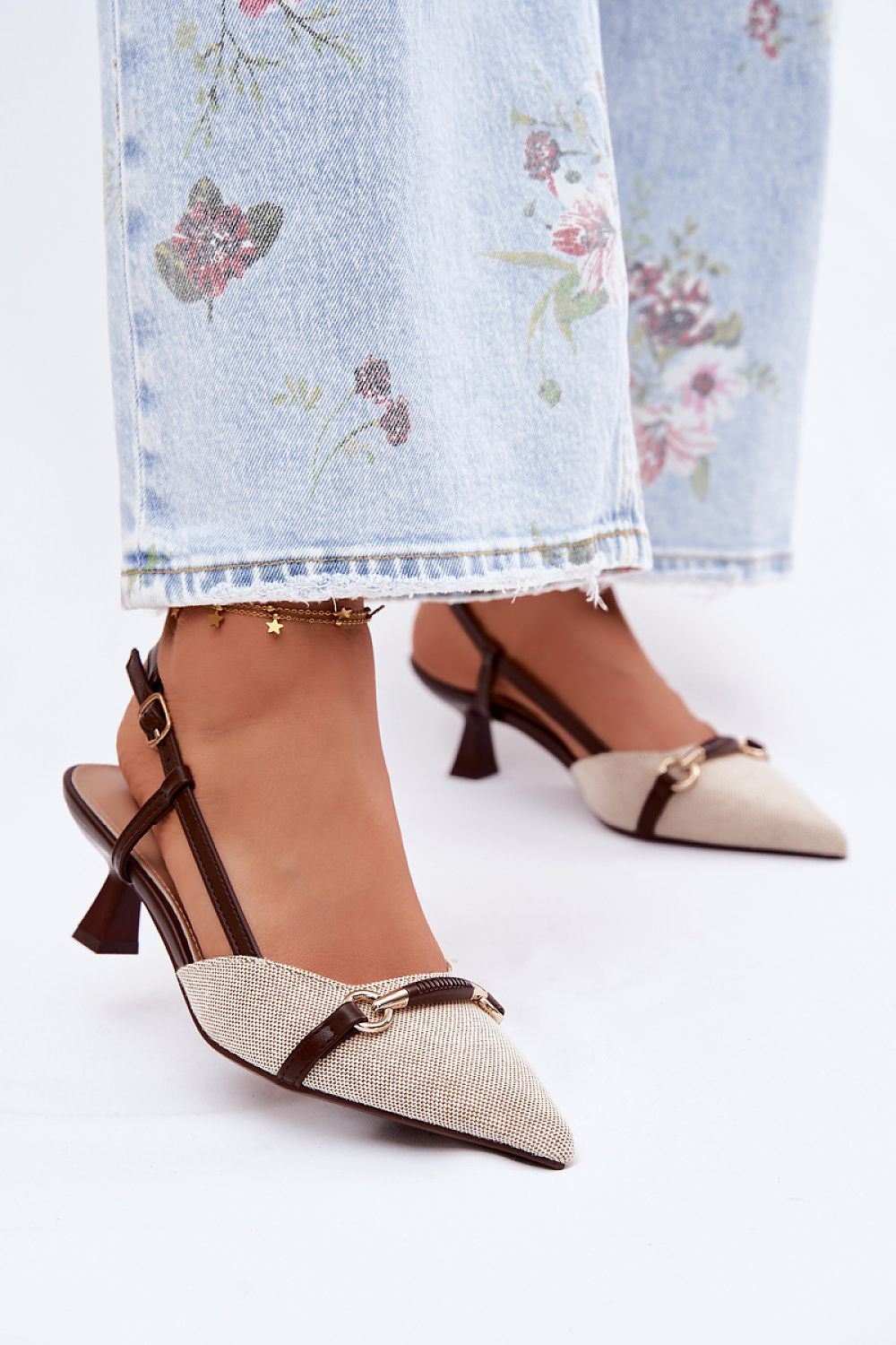  Sandale cu toc model 227445 Step in style 