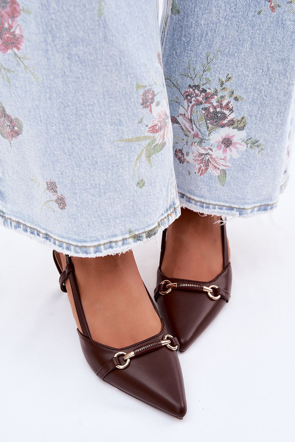  Sandale cu toc model 227446 Step in style 
