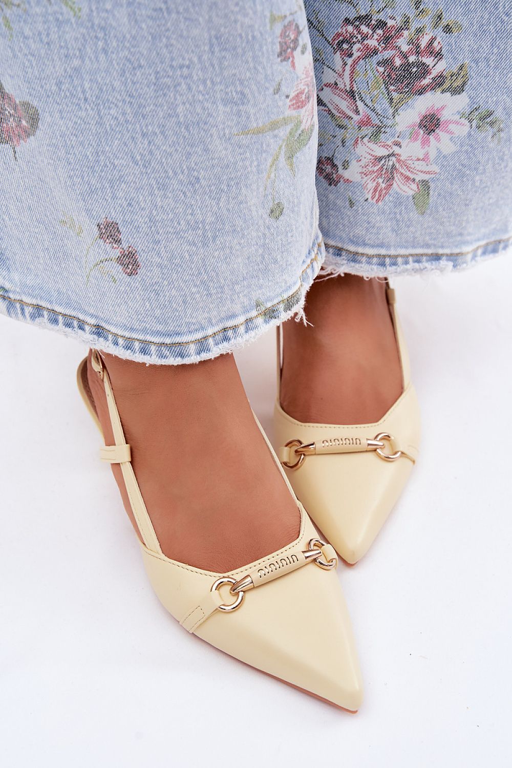  Sandale cu toc model 227447 Step in style 