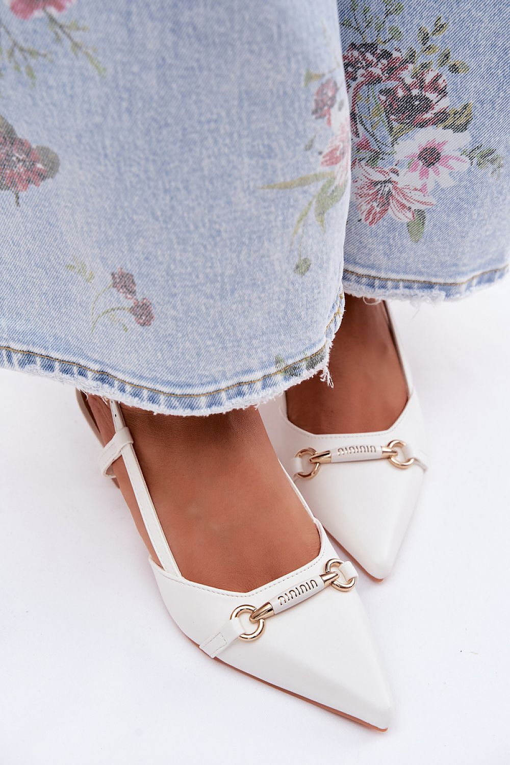  Sandale cu toc model 227448 Step in style 