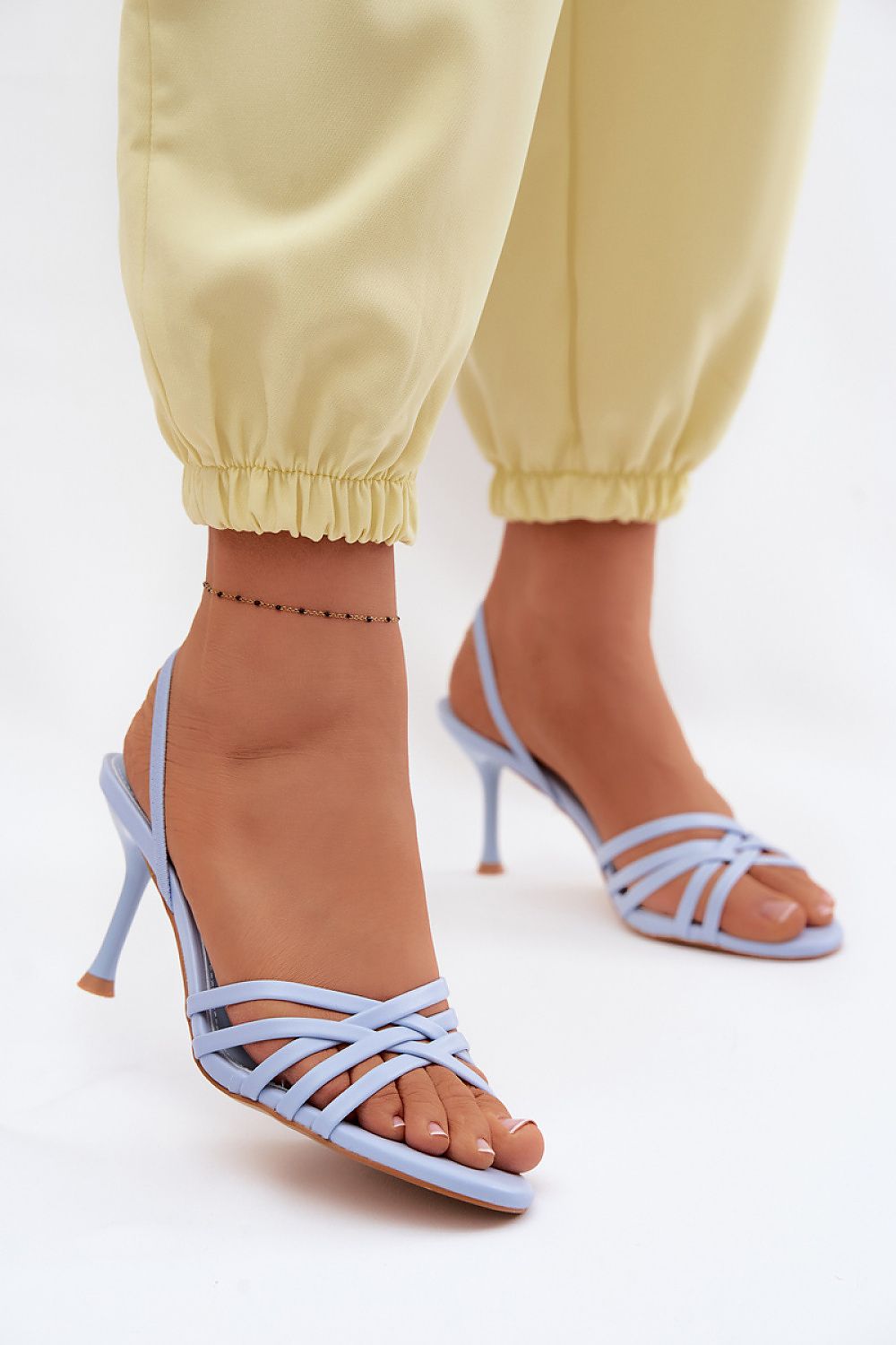  Sandale cu toc model 227450 Step in style 