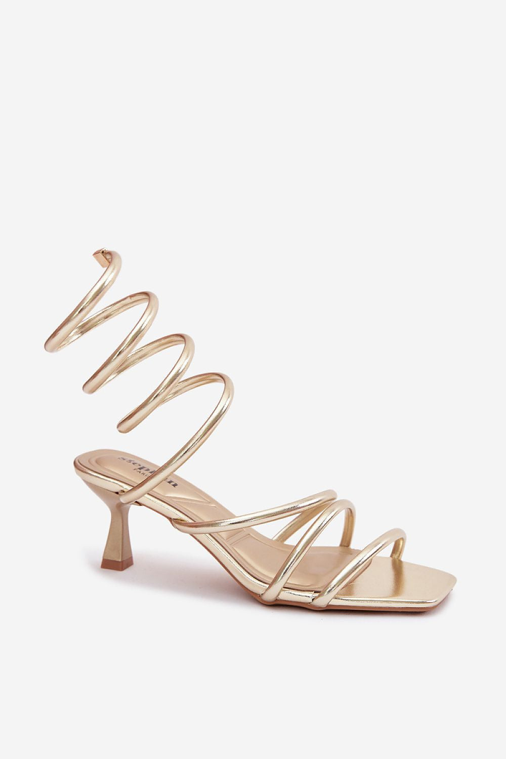  Sandale cu toc model 227453 Step in style 