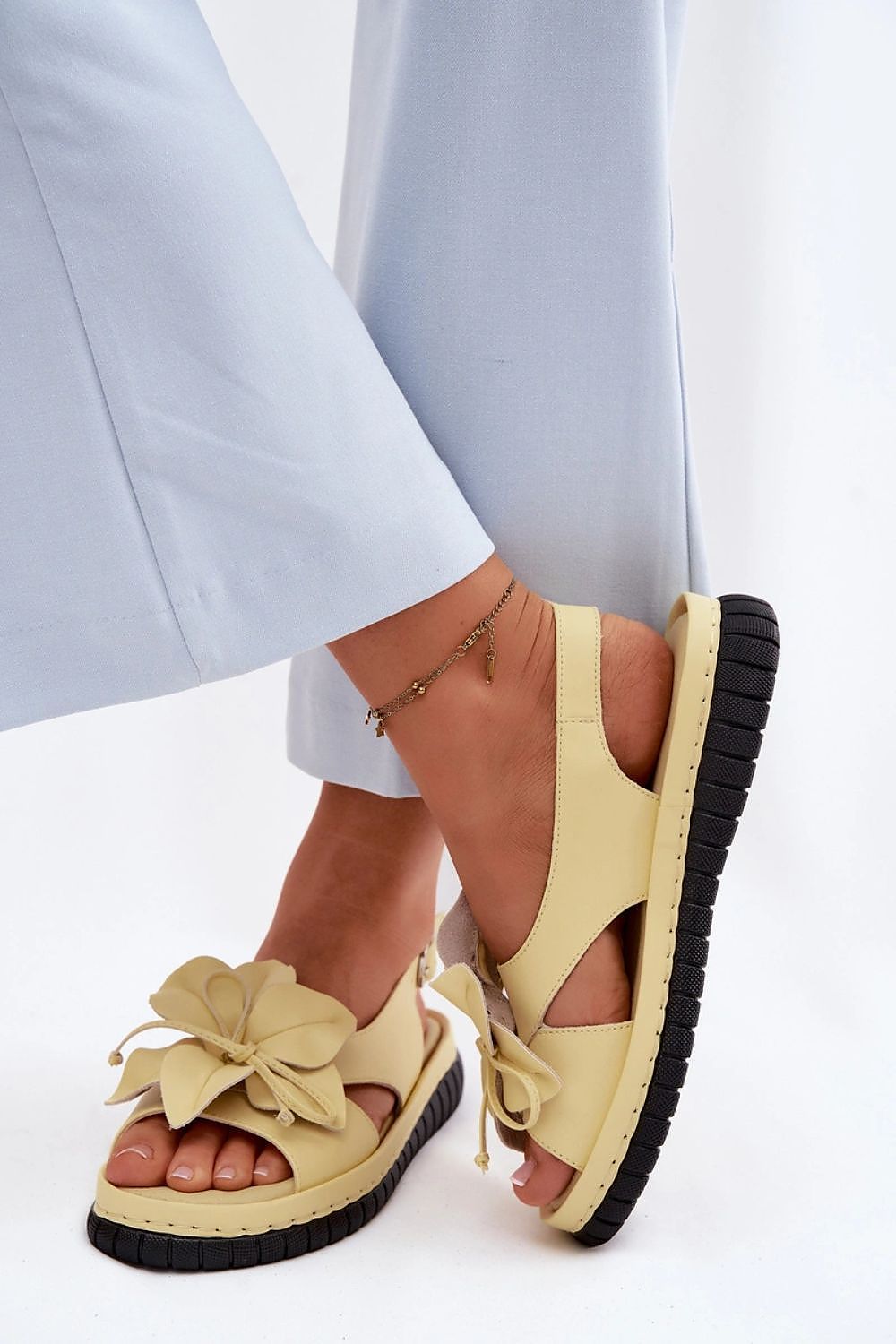  Sandale cu platformă model 227416 Step in style 