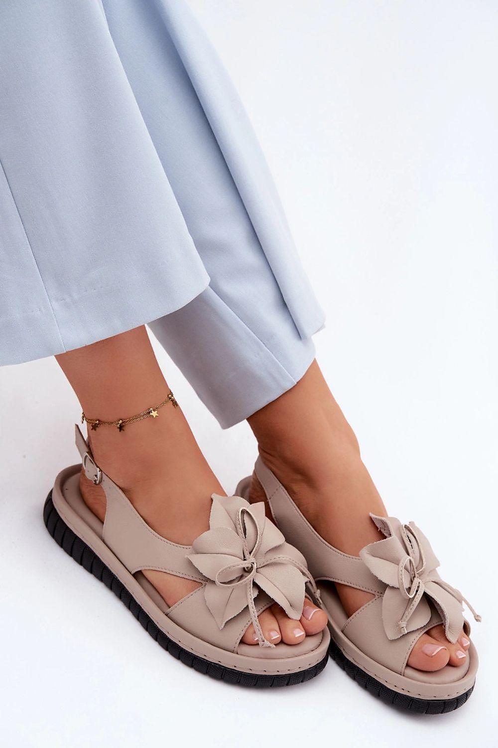  Sandale cu platformă model 227418 Step in style 