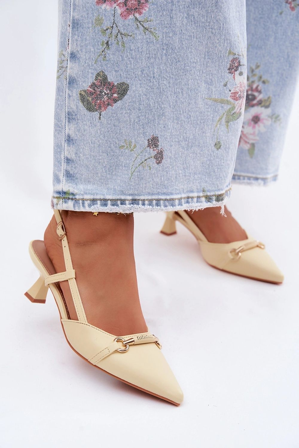  Sandale cu toc model 227447 Step in style 