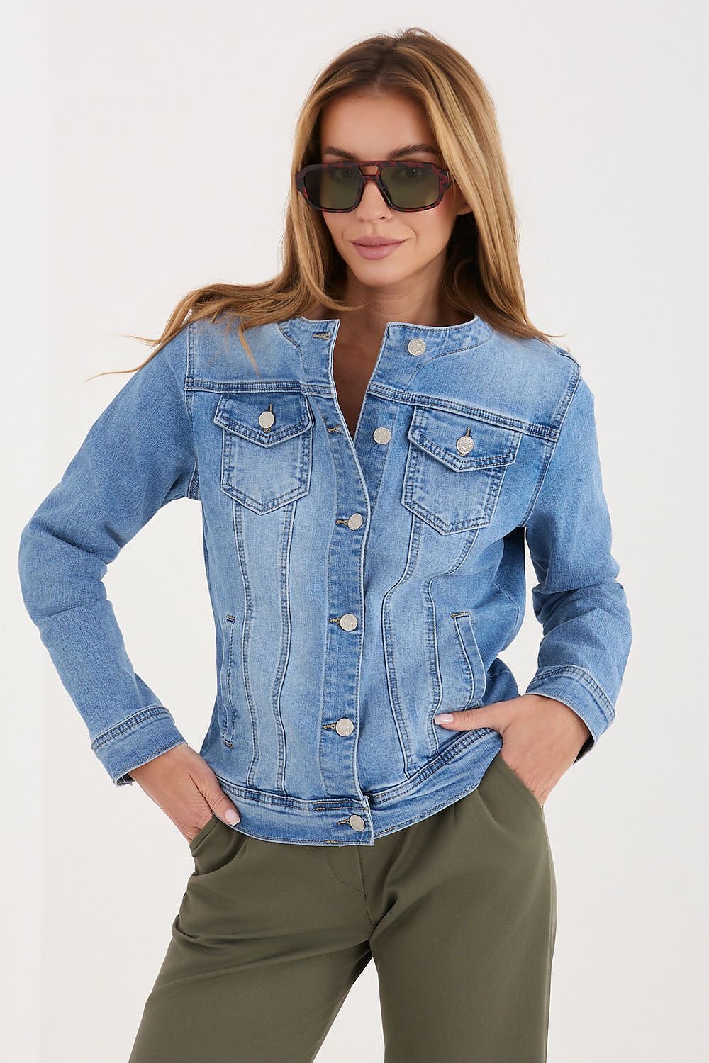  Jachetă din denim model 227595 Factory Price 