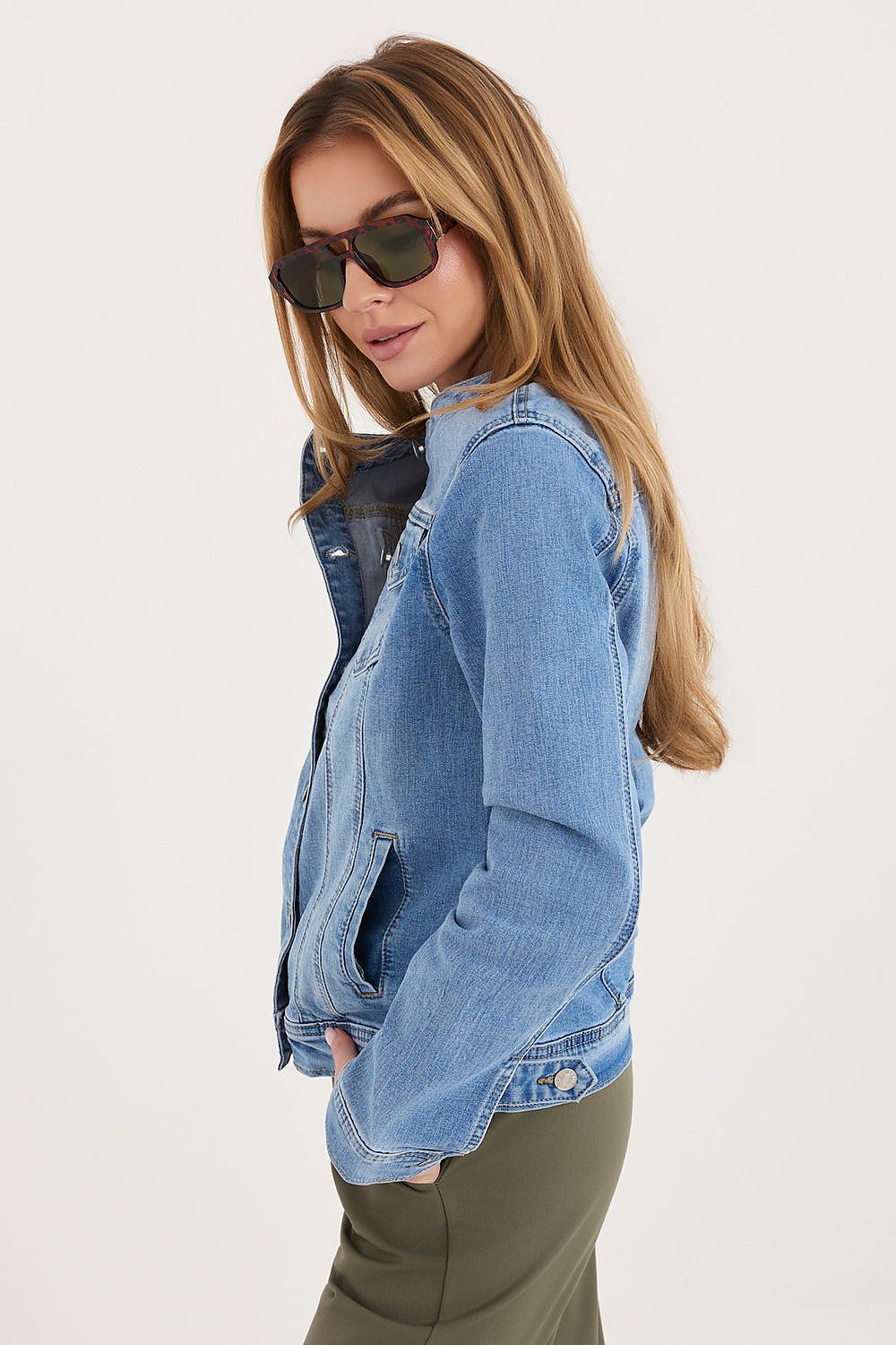  Jachetă din denim model 227595 Factory Price 