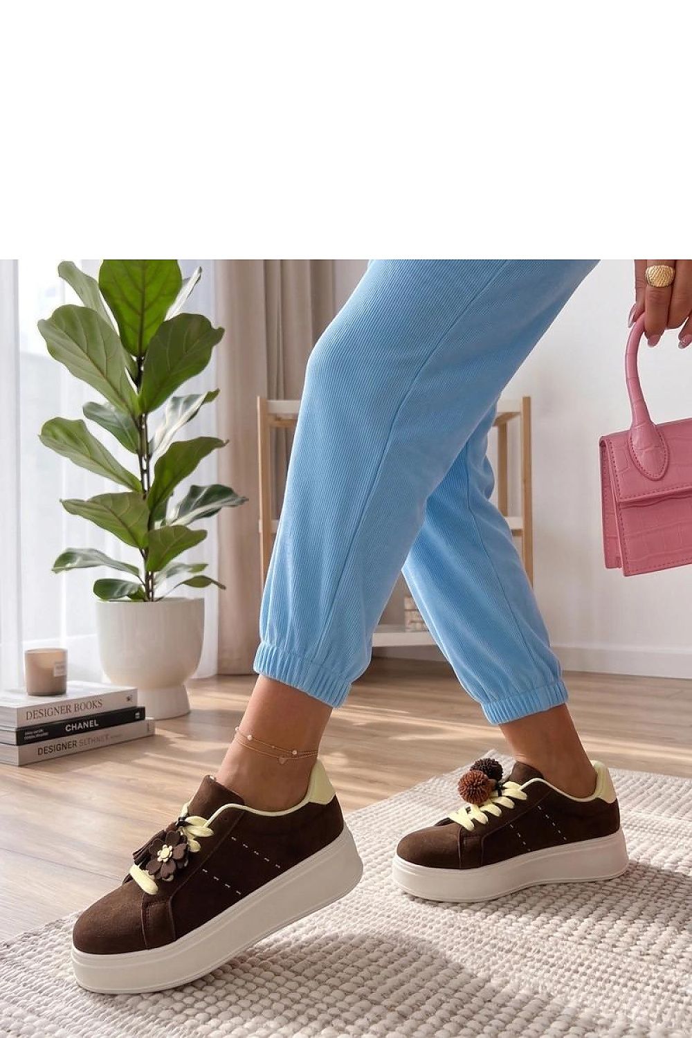  Pantofi sport pe platformă model 227728 Solea 