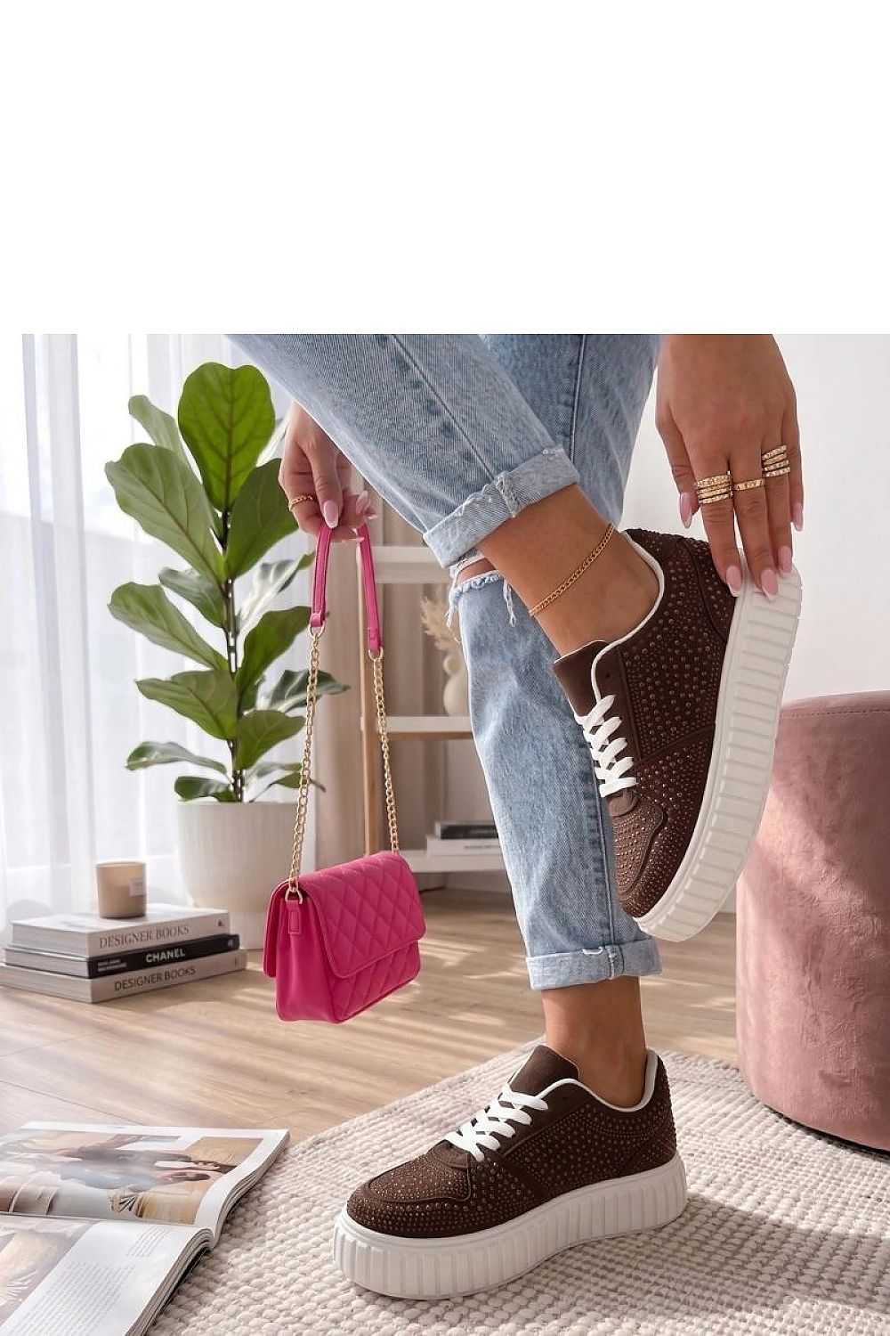  Pantofi sport pe platformă model 227734 Solea 
