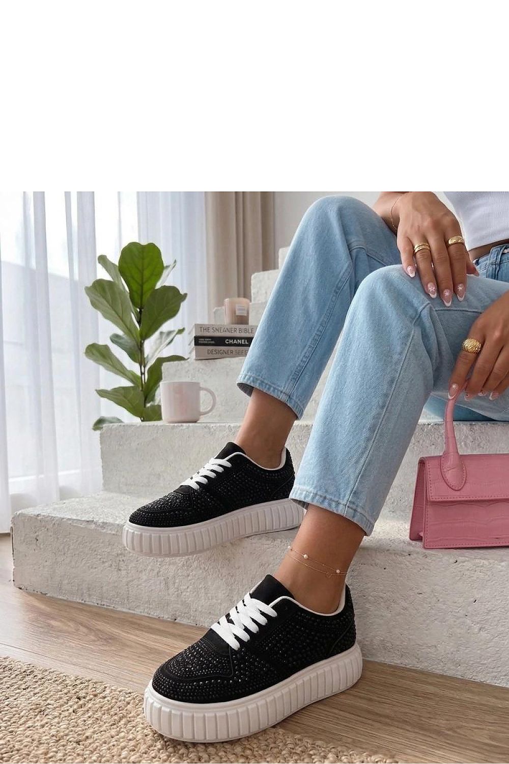  Pantofi sport pe platformă model 227736 Solea 
