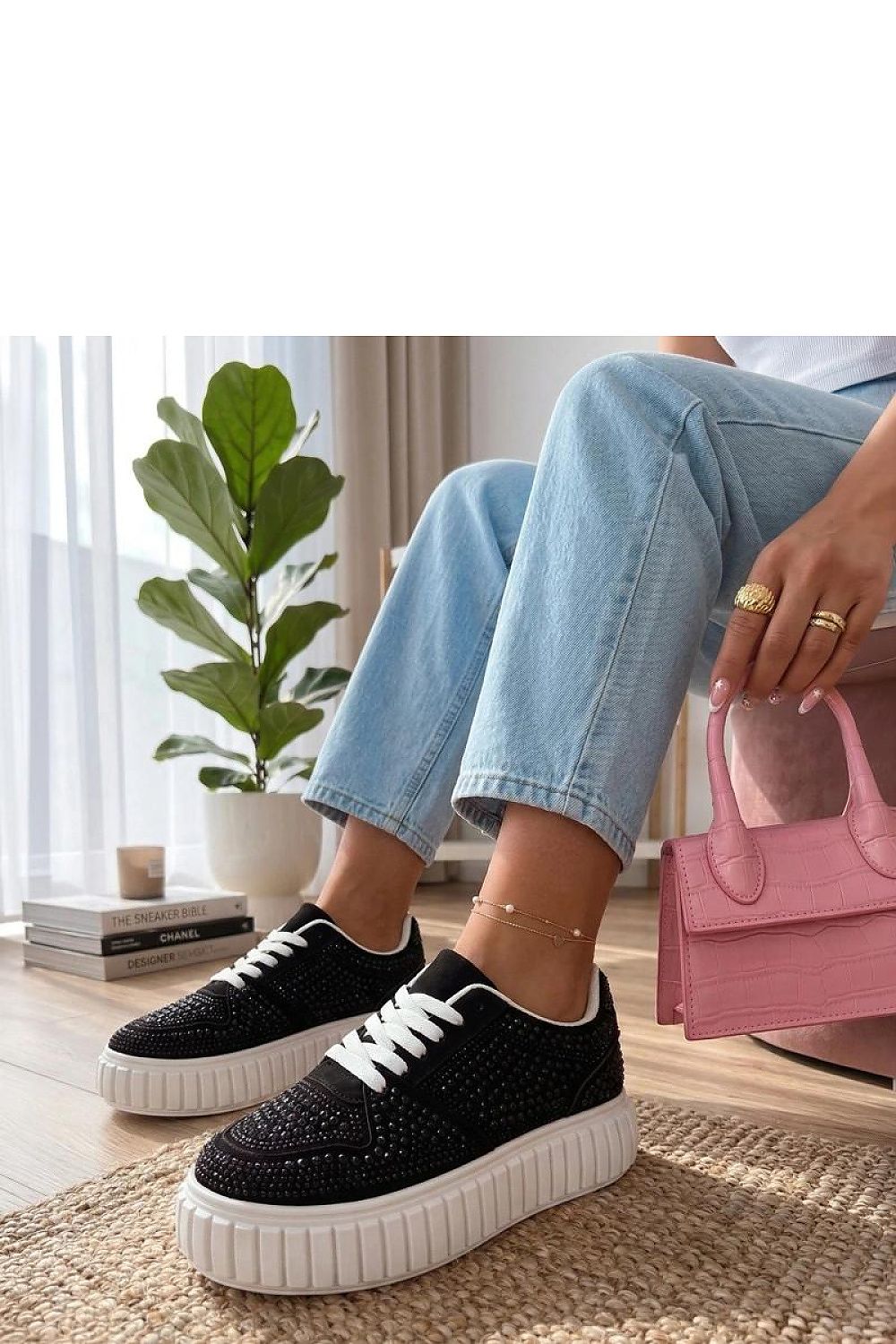  Pantofi sport pe platformă model 227736 Solea 