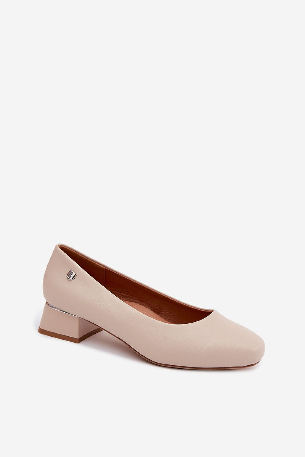  Pantofi cu toc simplu model 227798 Step in style 