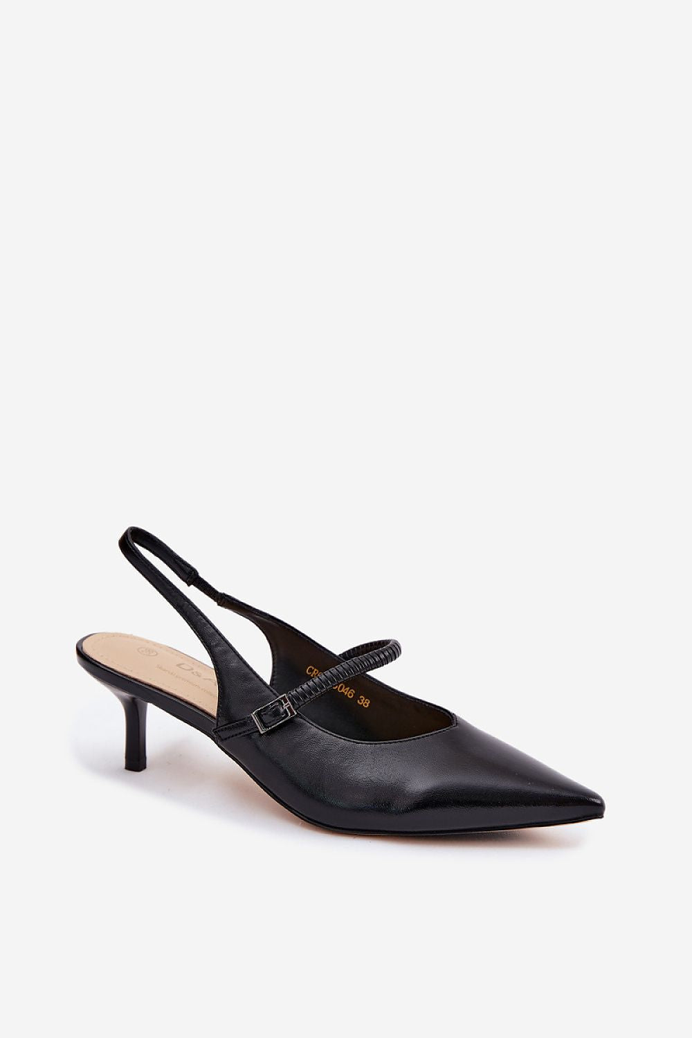  Pantofi cu toc simplu model 227801 Step in style 
