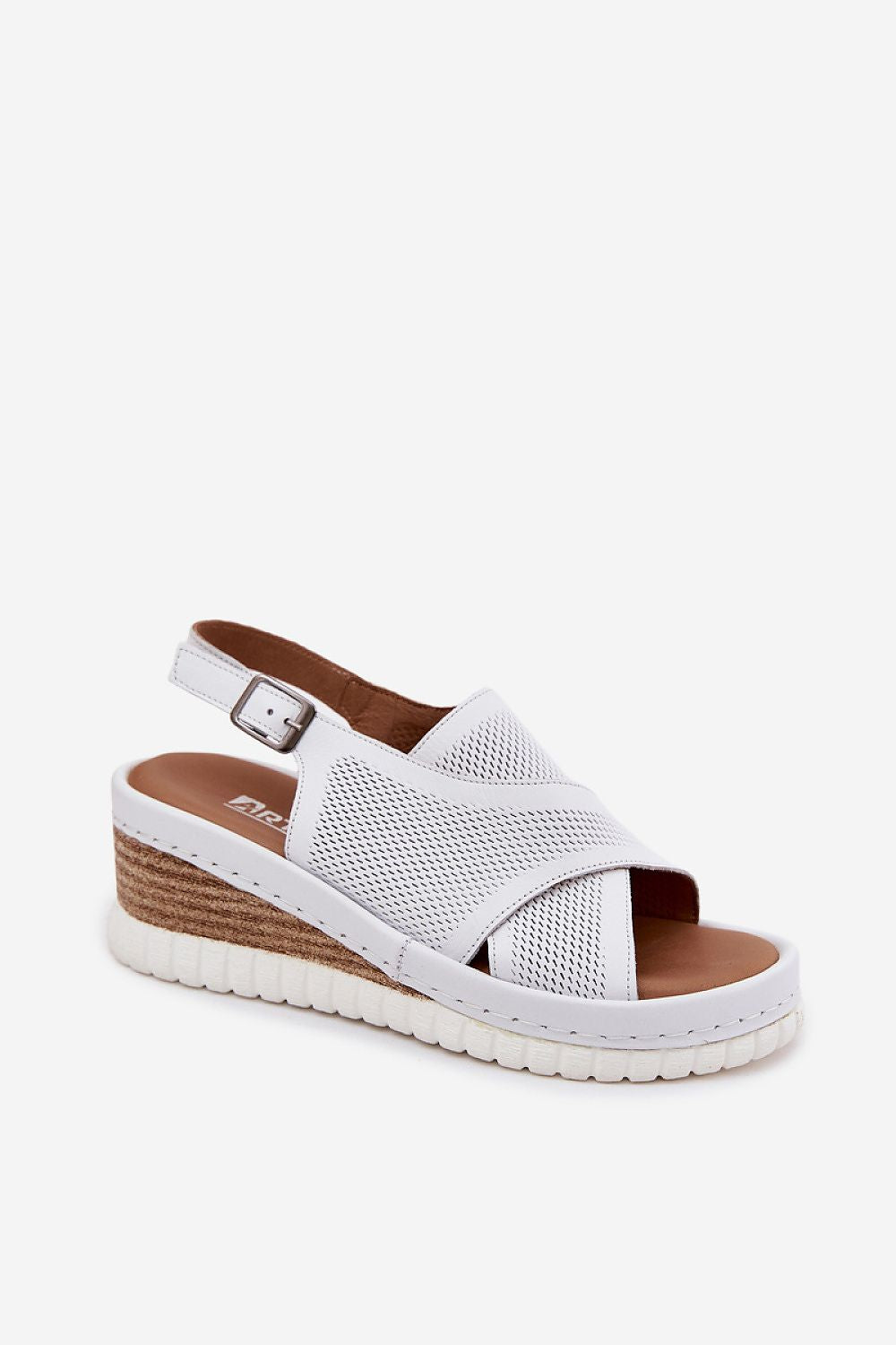  Sandale cu talpă tip pană model 227896 Step in style 