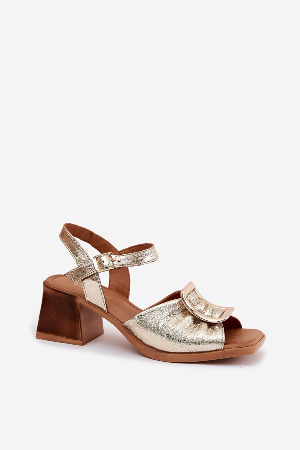  Sandale cu toc model 227902 Step in style 